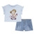 Levis Teddy T-Shirt & Pleated Shorts Set