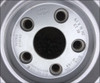 SINGLE SPARE ALLOY PEPPERPOT FORGED LIGHTWEIGHT WHEEL 15 INCH 15" 5X100 AUDI A3 8L VW VOLKSWAGEN GOLF MK4 1J 8L0601025E