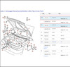VW VOLKSWAGEN 1J MK4 GOLF4 1J R32 VR6 V5 4M 4MOTION LEVER ROD CATCH HATCH HATCHBACK EXTERIOR HOOD BONNET RELEASE PULL LATCH HANDLE PLASTIC 1J5823593C