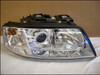4B0941030L 1LL007821-301 AUDI A6 4B C5 HALOGEN HEADLIGHT RHS RH RIGHT DRIVER 1998 1999 2000 2001 OEM OE ORIGINAL GENUINE