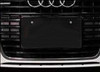 AUDI A6 C6 FACELIFT NUMBERPLATE HOLDER PIANO GLOSS BLACK FRONT 4F0807285CC T94 2009 - 2011 OEM LIKE NEW