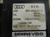 AUDI A4 B6 B7 REAR WINDOW REGULATOR MOTOR ONLY LH LEFT PASSENGER SIDE USED GENUINE 2001 - 2008 8E0959801D
