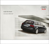 GENUINE AUDI FACTORY INSTRUCTION OWNER HANDBOOK GLOVEBOX MANUAL SET WALLET LEATHER A4 S4 B7 8E AVANT WAGON SYMPHONY RADIO QUICK REFERENCE 2005 2006 2007 2008 272.561.8ED.20