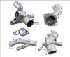 AUDI A3 TT VW GOLF BORA 1.8L 1.8T ALLOY COOLANT DISTRIBUTOR CONNECTOR PIPES THERMOSTAT HOUSING KIT 4PCS 5PC 5PCS 1J0121087C 06A121133J 06A121132G 06A121132Q 061121132J 061A21132AP 06A121133BB 06A121121C 06A121121F 1J0121087E
