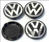 VW VOLKSWAGEN NEW SET 4PCS AFTERMARKET ALLOY WHEEL CENTRECAP LOGO HUBCAP 7L6601149