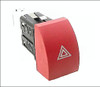SKODA OCTAVIA MK2 1Z DASHBOARD HAZARD EMERGENCY WARNING SWITCH RED 1Z0953235A GENUINE OEM OE USED