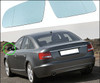 AUDI A3 A4 A6 8P 8E C6 B6 B7 BLUE DOOR MIRROR GLASS LHS LEFT PASSENGER LH LHS BACKING PLATE HEATED ASPHERICAL 8E0857535C 8E0857535E