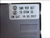 VW VOLKSWAGEN MASTER DOOR RH RHS DRIVER WINDOW SWITCH PACK PASSAT B6 B7 GOLF 1K MK5 GTI R32 GT EOS FSI MK6 TIGUAN TOURAN OEM CHROME 5ND959857 5K4959857 5K4959857A XSH OE OEM GENUINE
