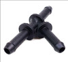 VW VOLKSWAGEN AUDI 8MM PLASTIC COOLANT T CONNECTOR DISTRIBUTOR COUPLER PIPE N91033401 1K0121087B 3-WAY NEW AFTERMARKET