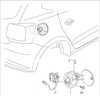 FUEL FLAP ASSEMBLY 6R0809857D 6R0809857E 6R0809857H GRU VW VOLKSWAGEN POLO 6R UNPAINTED NEW AFTERMARKET PRIMER