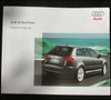 GENUINE AUDI FACTORY HANDBOOK A3 5-DOOR SPORTBACK 8P SPORTBACK 2005 2006 2007 2008 WALLET OWNER MANUAL SET GENUINE OE OEM 261.561.8PA.20 261.562.755.20
