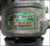 VW VOLKSWAGEN 3.2L VR6 AXZ BLV BUB R32 EOS PASSAT GOLF TOURAN CLIMATE AC AIRCON SANDEN PXE16 8680F 8681P COMPRESSOR 1K0820803S 1K0820859F USED OE OEM GENUINE TESTED