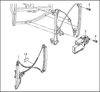 AUDI A3 8P HATCH HATCHBACK FRONT WINDOW REGULATOR MOTOR 8P4837462 8P4837462A 8P4837462B 8P4837462C 8P0959801 8P0959801D 8P0959801F 8P0959801G 8P0959801L PR-6XE PR-6XJ PR-6XK LH LHS LEFT PASSENGER SIDE USED OE OEM GENUINE 2004 2005 2006 2007