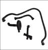 VW VOLKSWAGEN AUDI A6 B5.5 C5 PASSAT V6 30V 30-VALVE 2.8L 2.4L CRANKCASE PCV BREATHER VENT PIPE HOSE KIT 078103213B 078103227 078103217K 078103235K 078103245E