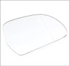 AUDI SKODA DOOR MIRROR GLASS wide angle aspherical RH RHS RIGHT DRIVER SIDE BACKING PLATE HEATED FACELIFT A3 8P A4 A5 RS4 RS5 S4 S5 8K B8.5 8K0857536A 8K0857536G 8K0857536J 8K0857536E