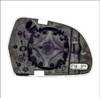AUDI DOOR MIRROR GLASS wide angle aspherical LH LHS LEFT PASSENGER SIDE BACKING PLATE HEATED A3 8P A4 A5 A6 RS4 RS5 S4 S5 8K 8T C6 B8 8T0857535E 8T0857535AF 4F0857535AF