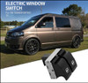 VW VOLKSWAGEN TRANSPORTER MULTIVAN T5 WINDOW SWITCH ELECTRIC LIFTER DOOR LEFT RIGHT LH RH DRIVER PASSENGER MASTER SINGLE DOUBLE BLUE 7E0959855A 7E0959855 NEW OE OEM AFTERMARKET