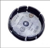 SKODA ALLOY WHEEL CENTRECAP CENTRE HUB CAP HUBCAP 56MM BLACK CHROME 5JA601151 FABIA SUPERB RAPID ROOMSTER YETI OCTAVIA USED OE OEM GENUINE 5JA601151