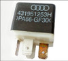 VW VOLKSWAGEN AUDI GENUINE OEM OE GENUINE 204 FAN RELAY 4-PIN 40A 12V 431951253H