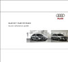 GENUINE AUDI FACTORY OWNER HANDBOOK WALLET SET A4 S4 B8 SEDAN CONCERT SOUND INSTRUCTIONS QUICK-REFERENCE GUIDE PRE-FACELIFT 282.561.8K2.20 282.566.457.20 282.562.843.20