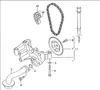 VW VOLKSWAGEN AUDI SKODA PETROL DIESEL TT A3 A4 AMB BFB BEX AGN AGU AUM APK AUM BEX AEB AVJ AQY APU AMB BEETLE GOLF PASSAT TRANSPORTER SHARAN POLO OCTAVIA OIL PUMP 1.8L 1.8T 06A115105B USED GENUINE OE OEM