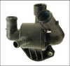 VW VOLKSWAGEN AUDI 03L121111M 03L121111AC THERMOSTAT HOUSING 2.0L TDI COOLANT REGULATOR TIGUAN A3 TT GOLF PASSAT BEETLE JETTA EOS SCIROCCO OE OEM GENUINE USED