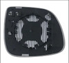 AUDI Q7 4L EXTERIOR DOOR MIRROR GLASS 2006 2007 2008 2009 LH LHS LEFT PASSENGER BACKING PLATE HEATED ASPHERICAL WIDE ANGLE 4L0857535B