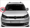 VW CADDY 2K TRANSPORTER T5 EXTERIOR DOOR MIRROR GLASS RIGHT RH RHS DRIVER NZ RHD HEATED CLEAR NEW AFTERMARKET
