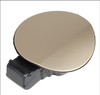 FUEL GAS FLAP ASSEMBLY LID COVER 5N0809857A 5N0809857B 5N0809857C 5N0809857D TITANIUM BEIGE METALLIC VW VOLKSWAGEN TIGUAN 5N UNPAINTED USED GENUINE ORIGINAL OE OEM FIRST GENERATION GEN-1