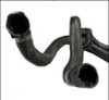 HEATER COOLANT RETURN HOSE AUDI A6 C5 RHD 6-CYL V6 ASN BBJ 3.0 3.0L QUICK CONNECT CONNECTOR BULKHEAD EXCHANGER FLANGE OE OEM GENUINE 4B2819373A USED