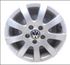 SINGLE BARE RIM WHEEL 15 INCH 5X112 AUDI VW VOLKSWAGEN GOLF MISANO 1K MK5 OE OEM GENUINE USED 1K0601025A 1K0601025AQ 195/65/15