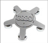 AUDI A3 A4 A5 A6 A7 ALLROAD A8 Q5 TT R8 NEW ALLOY WHEEL 5-STAR SPIDER SPYDER CENTRECAP SET 4 SINGLE 135MM GREY AFTERMARKET 8R0601165