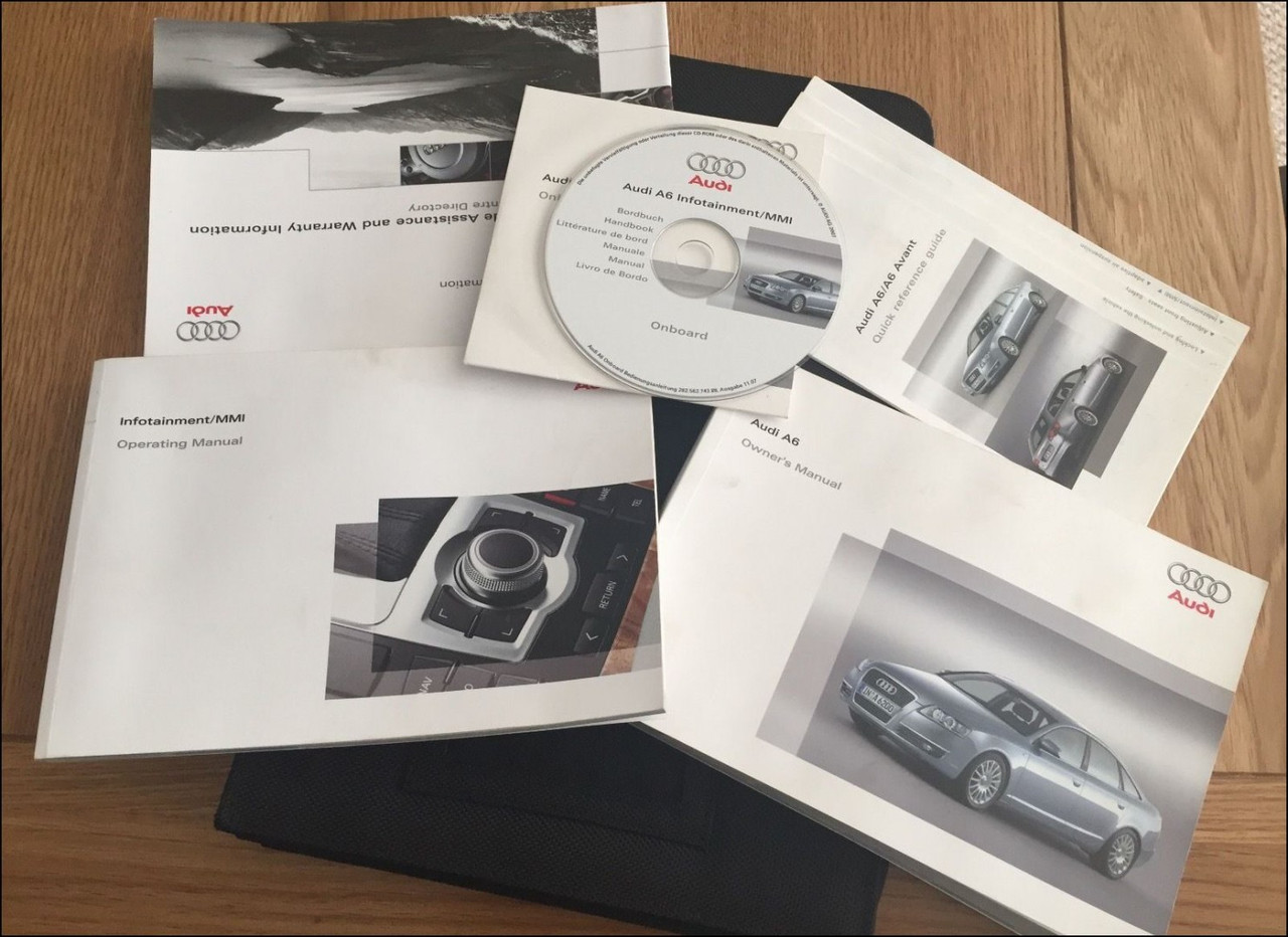 GENUINE AUDI FACTORY HANDBOOK SETS FOR MANY MODELS GREAT GIFT
