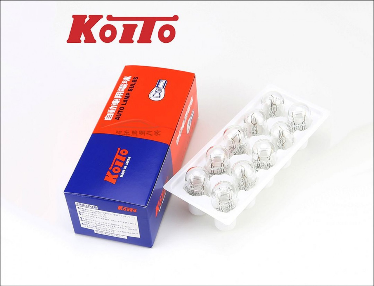 Koito Basic Halogen Turn Signal Bulb, 12v 21W Pack of 10