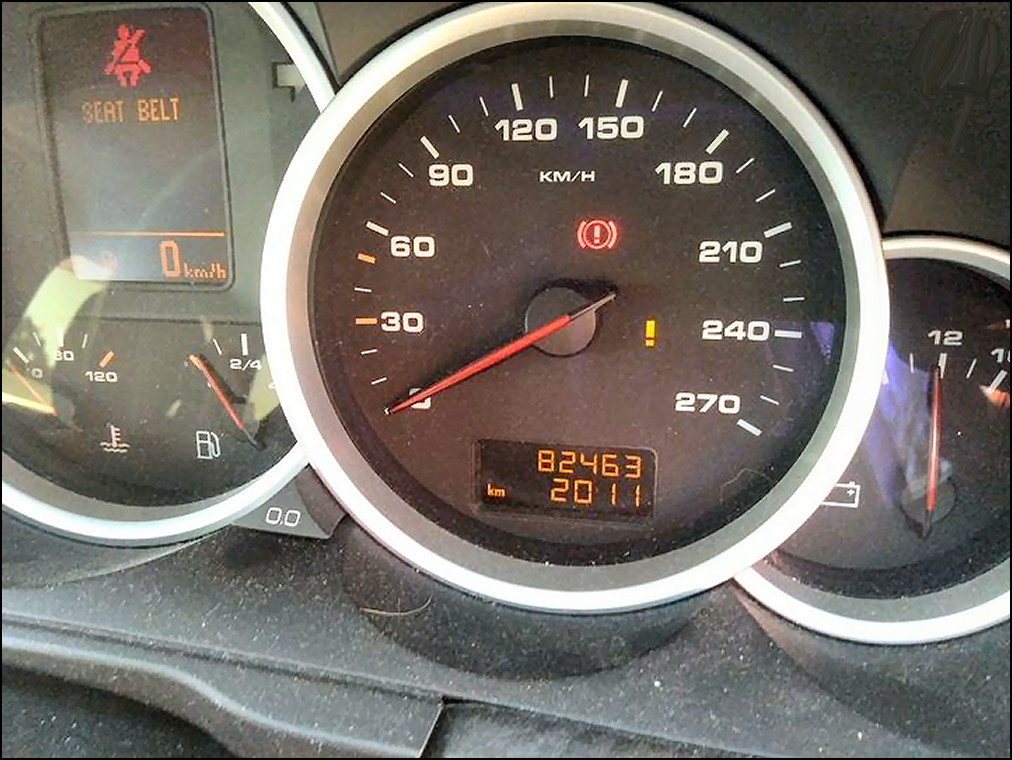 ORG. PORSCHE CAYENNE S 955 Coffre Capot Panneau Latérale Tapis à Gauche EUR 27,73 - FR