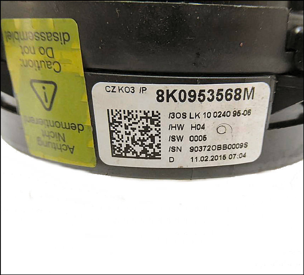AUDI A4 B8 B8.5 A5 Q5 RS5 AIRBAG SLIP RING CLOCKSPRING SQUIB