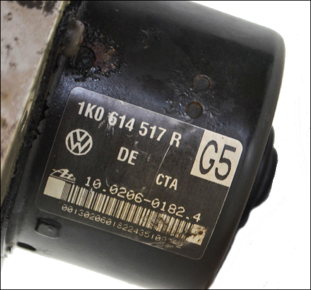 VW VOLKSWAGEN GOLF MK5 1K AUDI A3 8P ABS ESP BRAKE MODULE COMPLETE MK60