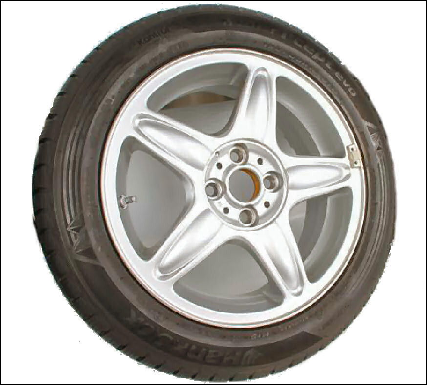 BMW MINI COOPER ONE R56 R57 SINGLE SPARE ALLOY WHEEL & TYRE 16