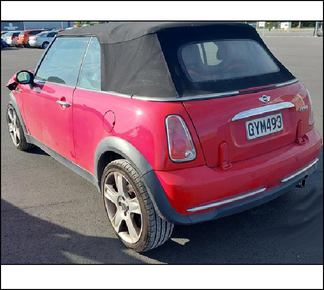 WRECKING BMW MINI COOPER R52 2007 FACELIFT CABRIOLET MANUAL 5-SPEED ...