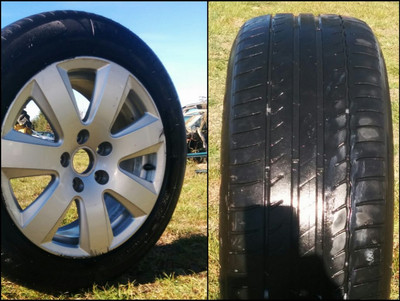 SINGLE SPARE WHEEL 16 INCH 16" 5X112 AUDI VW VOLKSWAGEN A4 A6 GOLF