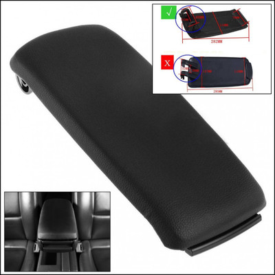 AUDI C5 A6 RS6 OR ALLROAD BLACK LEATHER ARMREST LID 4B0864245Q 1997 - 2005
