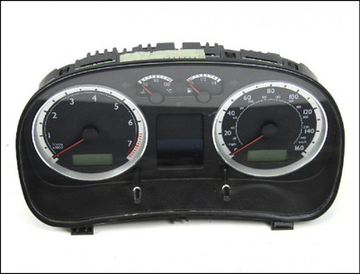 VW VOLKSWAGEN BORA INSTRUMENT CHROME RETROFIT CLUSTER VDO HALF-FIS 260KPH PETROL TESTED 1J5920826A