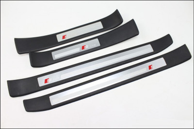 AUDI A4 B7 8E S4 GENUINE OE OEM 4 PCS S-LINE DOOR SILL TRIMS AUDI A4 B7 8E S4 GENUINE OE OEM 4 PCS S-LINE DOOR SILL TRIMS 2005 2006 2007 2008 8E0853373E 8E0853374E 8E0853375E 8E0853376E