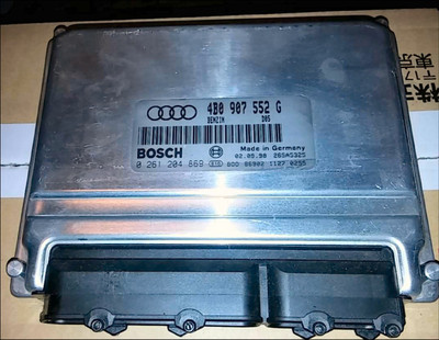 AUDI A4 VW VOLKSWAGEN PASSAT 2.4L AGA V6 2.4L JAPAN ENGINE ECU COMPUTER 4B0907552G 0261204869 M3.8.2 1999 2000 2001 USED TESTED