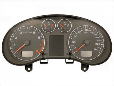 AUDI A3 8P 2006 INSTRUMENT CLUSTER 2.0L FSI 260KPH PETROL USED TESTED 8P0920930S 8P0920930SX