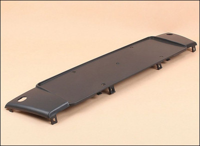 AUDI A6 C6 NUMBERPLATE HOLDER SENSOR HOLES GREY 4FD807285A LICENSE CARRIER SUPPORT BRACKET OEM NEW