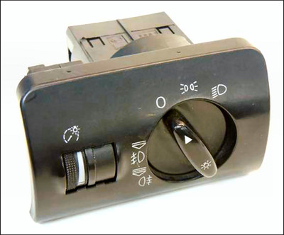 AUDI A6 S6 ALLROAD C5 4B GENUINE OEM HEADLIGHT SWITCH 4B2941531B B98 SATIN BLACK USED RARE CLEAN CONDITION