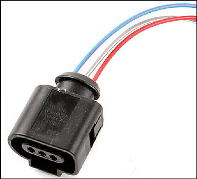 VW VOLKSWAGEN AUDI 1J0973703 3D0973703 PLUG CONNECTOR REPAIR KIT 3-PIN TAILS  PDC CAMSHAFT timing SENSOR NEW