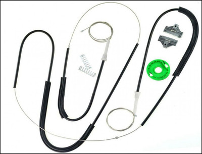 VW POLO 6N 6N1 3-DOOR FRONT WINDOW REGULATOR LH LEFT LHS PASSENGER SIDE REPAIR KIT VOLKSWAGEN 6N3837461