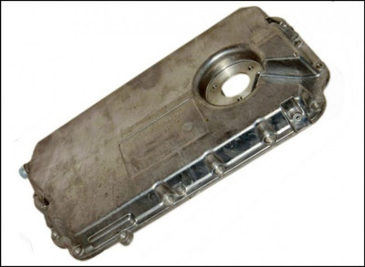 OIL SUMP PAN LOWER AUDI V6 3.0L 06C103604C GENUINE OE OEM HOLE SENSOR ASN BBJ